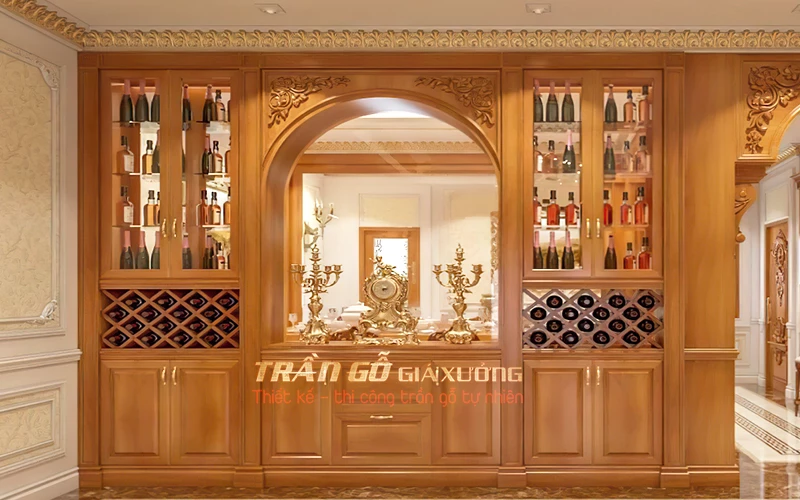 Trần gỗ Giá xưởng - Đa dạng thiết kế